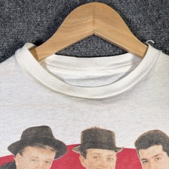 Vintage Mew Kids On The Block Shirt Mens Small White 80s 1989 Band Hangin Tough