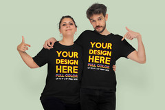 Full Color Custom Print Text or Photo On T Shirt Your Logo Design Print Tee