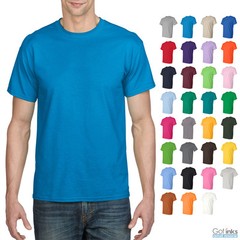 Gildan Mens DryBlend 50/50 Cotton/Polyester Plain T-Shirt Short Sleeve S-5X 8000