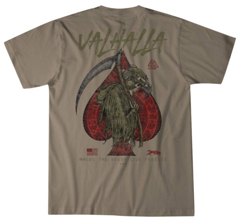 Howitzer Style Men’s T-shirt Valhalla Military Grunt MFG