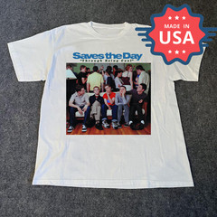 Saves The Day Band Through Being Cool Shirt Unisex Concert S-5XL TR548
