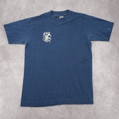 Collegiate Pacific Vintage SDFD Graphic T-Shirt Short Sleeve Navy Blue Size M