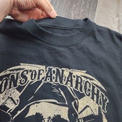 Mens Sons Of Anarchy Size XL SOA Road Gear Prospect Supporter Graphic Tee shirt