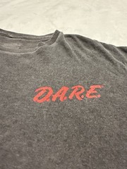 D.A.R.E. Nature Is My Drug Of Choice T Shirt Large Gray Bear Graphic Cotton