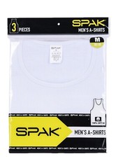 6 Packs Men’s 100% Cotton Tank Top A-Shirt Wife Beater Undershirt Ribbed WHITE