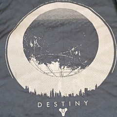 Port & Company Men’s S Blue Cotton Destiny Bungie Graphic T-Shirt