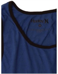 Hurley Mens Vest Top Medium Blue Cotton AQ06