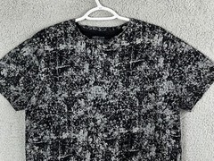Phat Farm t shirt adult medium black digital print camo short sleeve cotton