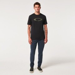 Oakley O-Bold Ellipse Tee Short Sleeve T-Shirt Black/Brush Tiger Green Large New