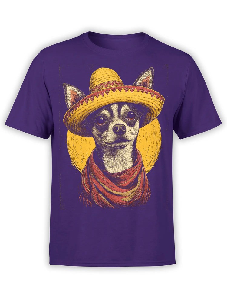 Sombrero Chihuahua Dog T-Shirt | Unisex