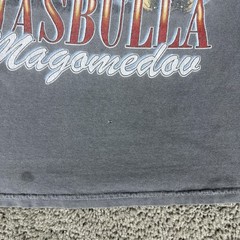 Full Send Hasbulla Magomedov Shirt Mens Medium Gray Graphic Tee Streetwear