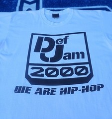 RARE DEF JAM 2000 WE ARE HIP-HOP TIL DEF DO US PART TEE MENS XL