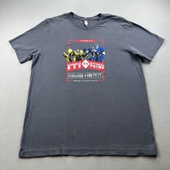Transformers T-Shirt Mens XL Gray ILM Industrial Light & Magic VFX Cast Crew