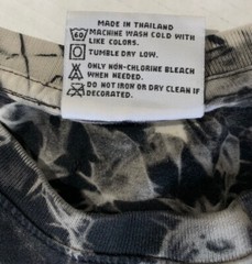 Vintage Bob Marley Single Stitch Tie Dye T Shirt Double Sided The Roxx 90’s Y2K