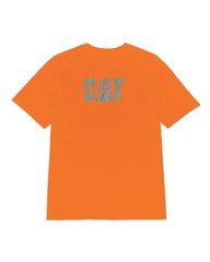 Caterpillar Men Hi-Vis Trademark Pocket Tee T Shirt