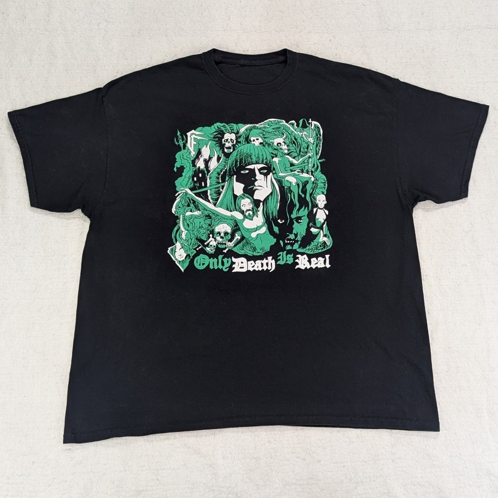 Celtic Frost Hellhammer Only Death is Real T-Shirt Men’s XXL Black Venom Bathory