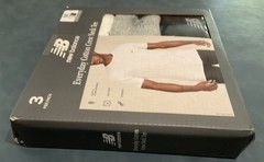 New Balance Men’s M 3-Pack White Gray Black Tag Free Cotton Crew Neck Tee NIB