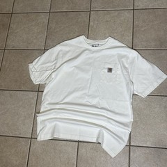 Carhartt Force Men’s White Relaxed Fit Short Sleeve Pocket T-Shirt Size L