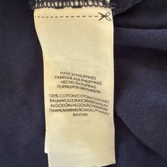 Polo Ralph Lauren Custom Slim Fit T-Shirt Size XXL Blue Old English Script Crest