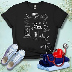 Tele Nurse Comfort Tee Ring Spun Cotton Soft Tele