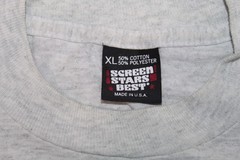 Vintage Kenya University Africa Shield Screen Stars T-Shirt Gray Men’s Size XL