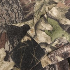 Vintage Mossy Oak Camo Shirt Mens Large Brown Long Sleeve Pocket Hunting USA 90s