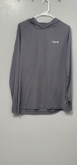 Telaleo Mens long sleeve hooded shirt Size Large