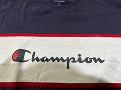 Champion Classic Jersey T-Shirt Mens Size 2XL Blue/R/W RN#135969 Athleticwear