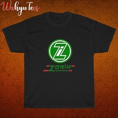 New Zorin Industries Logo Black/Grey/Navy/White Size S-5XL Unisex T-Shirt