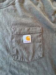 Carhartt Loose Fit Heavyweight Short-Sleeve Pocket T-Shirt XL Black