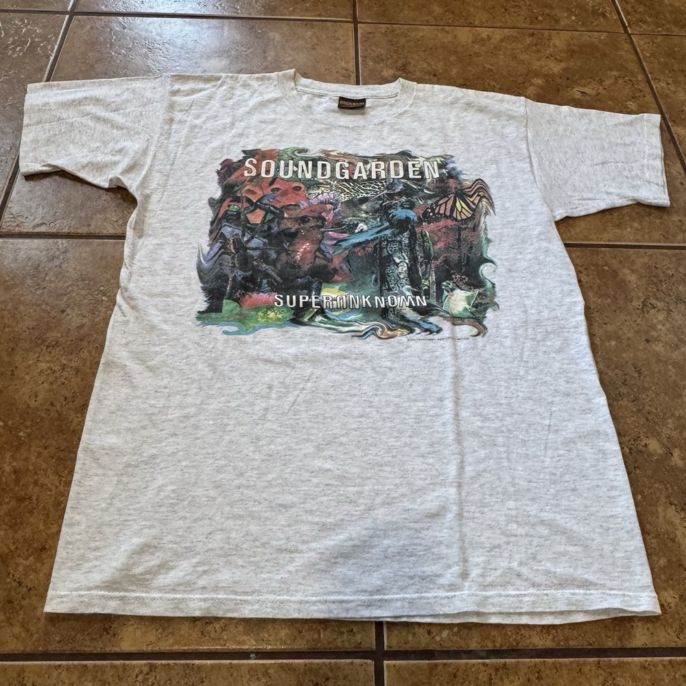 Vintage VINTAGE 90s 1994 SOUNDGARDEN SUPERUNKNOWN Brockum Soundgarden Nirvana