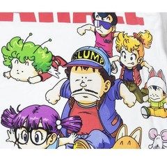 Dr Slump Suppaman and Nikochan Long Sleeve Tee