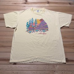 Vintage 90s Las Vegas Southwestern Native Tribal Boho Souvenir T-Shirt USA – XL