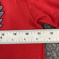 Suna Mens Milwaukee Motorcycle Rally T Shirt 2018 Red Short Sleeve Size Large