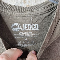 JEDCO Busch Light Ducks Hunting Graphic T-Shirt Brown Adult Medium Beer Tee