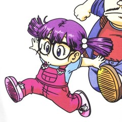 Dr Slump Suppaman and Nikochan Long Sleeve Tee