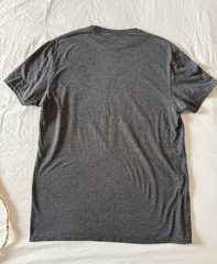 NASA Fifth Sun Retro Men’s Heather Gray Short Sleeve T-Shirt Medium