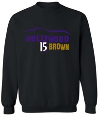 Marquise Brown Baltimore Ravens HOLLYWOOD HOODED SWEATSHIRT