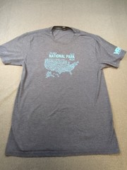 Perfect Tri District The Great National Park Relay 2020 VRC T Gray Mens Small SS