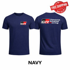 Toyota GR Racing Shirt Gazoo Motorsport Logo Tee JDM Car Fan Unisex Size S-4XL