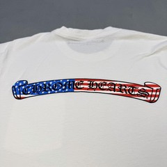 Chrome Hearts Shirt Mens Large White Matty Boy American Flag Pocket Patriotic