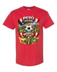 Peru Soccer 2026 World Cup Style Unisex T-Shirt German Fan Shirt Football