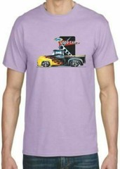Adult DryBlend® T-Shirt – ( USED CARS FLAMED PICK UP – FORD / TRUCK)