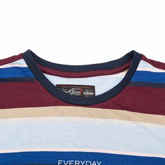 Beautiful Giant Men’s Fashion Tie Dye T-Shirt Crew Neck Sport Wear Burgundy Blue