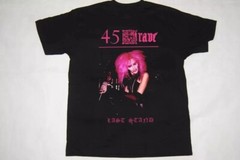 45 Grave Band Black T-Shirt Cotton Unisex For Men Women BL1266