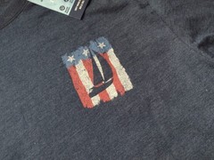 NWT, IZOD Men’s Saltwater Short Sleeve Cotton Blend Graphic T-Shirt