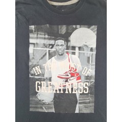 Jordan In The Midst Of Greatness T-Shirt Mens Large Black Graphic Jumpman Logo