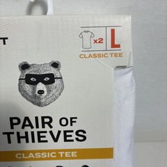 2 pk~Pair of Thieves Men’s Large Super Soft Classic Crewneck Undershirt NWT