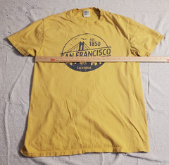 Port and company San Francisco California Men’s Large Short Sleeve T-Shirt. 1850