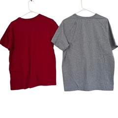 Lot 5 Mens Pocket T Shirts L Short Slv Solid Casual Basics Gym Workout Outdoors